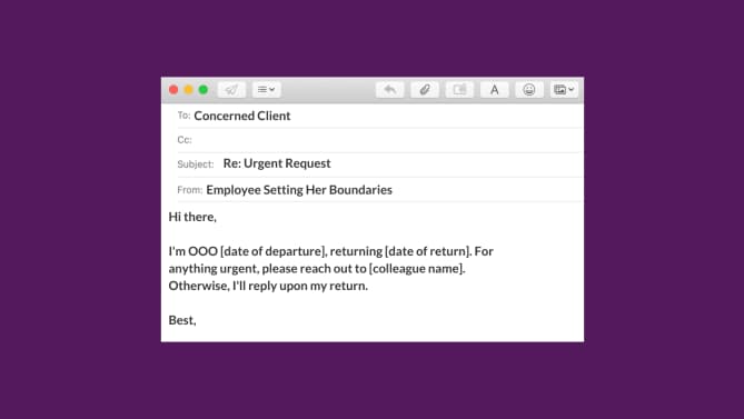 9 Out of Office Message Templates That Make Setting Work Boundaries So