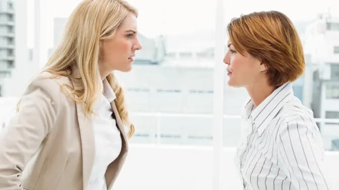 Women arguing