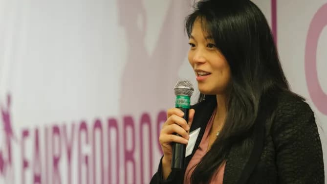 Georgene Huang, CEO of Fairygodboss.