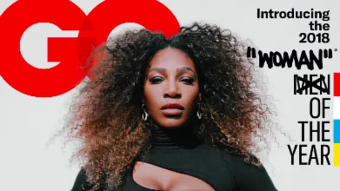Serena Williams on the cover of GQ 