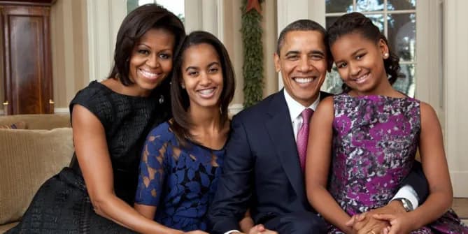 Obama family official portrait