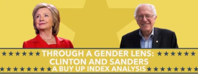 Image of Hilary Clinton and Bernie Sanders